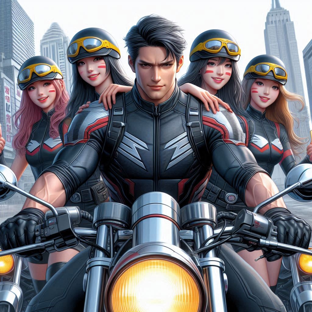 Cover art for Riders of the Dawn, a nsfw scenario on AI Dungeon