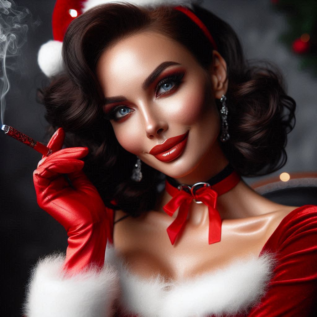Cover art for Mrs. Claus' Forbidden Desire, a nsfw scenario on AI Dungeon