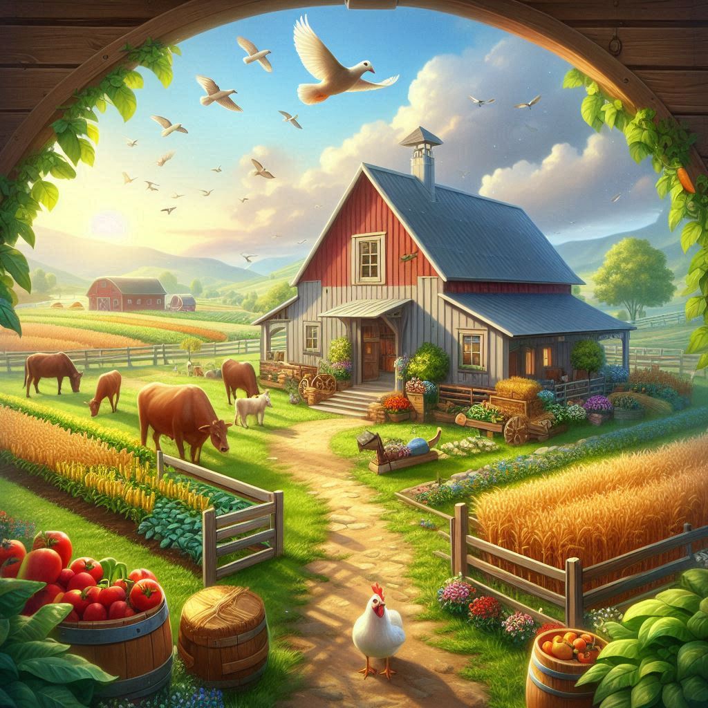 Cover art for Fields of Serenity on AI Dungeon