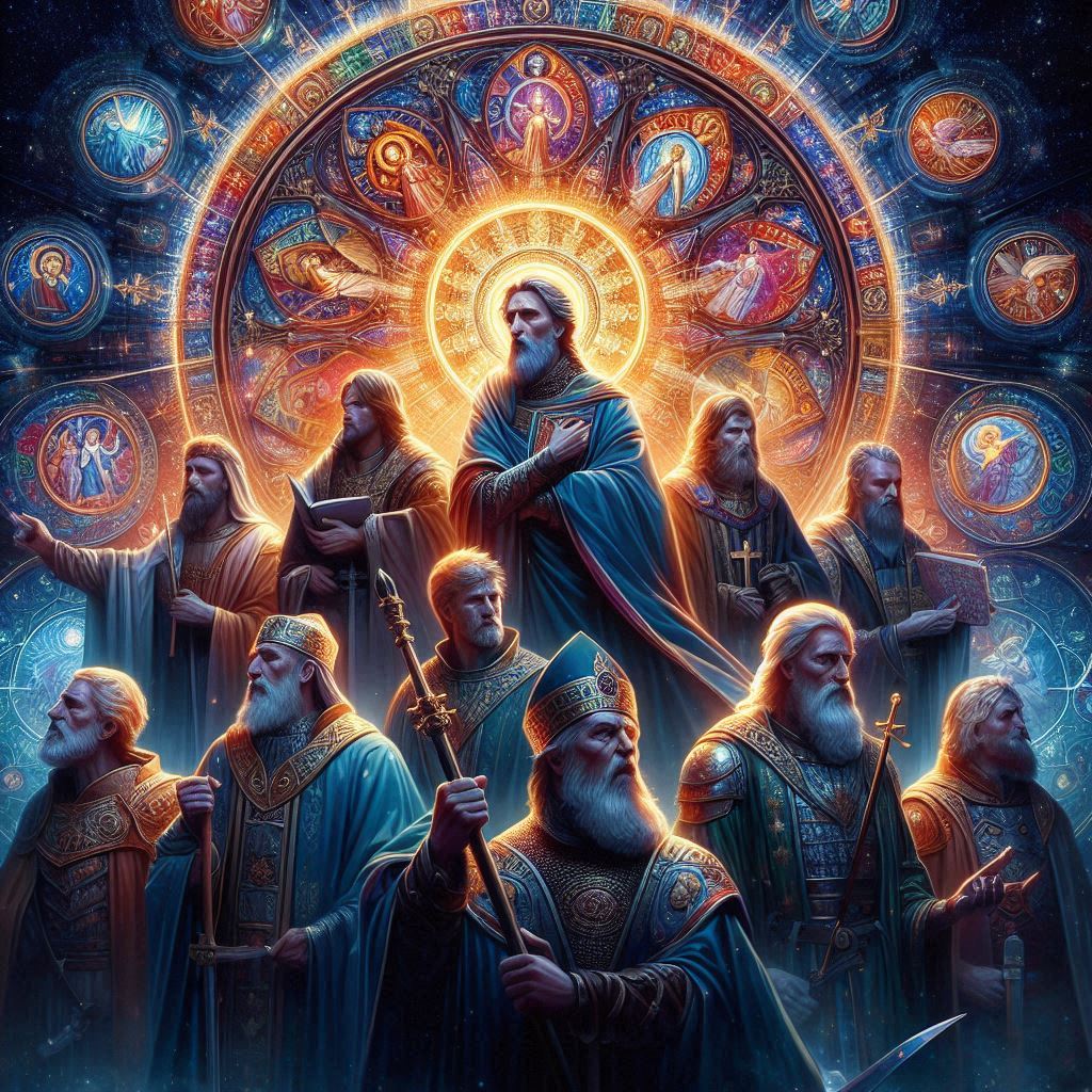 Cover art for The Celestial Legacy of the Protestant Paragons, a nsfw scenario on AI Dungeon