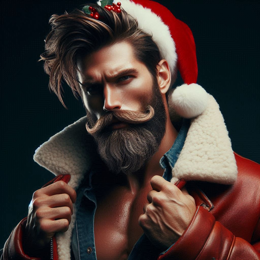 Cover art for Santa's Naughty List: A Night of Unexpected Deliveries, a nsfw scenario on AI Dungeon