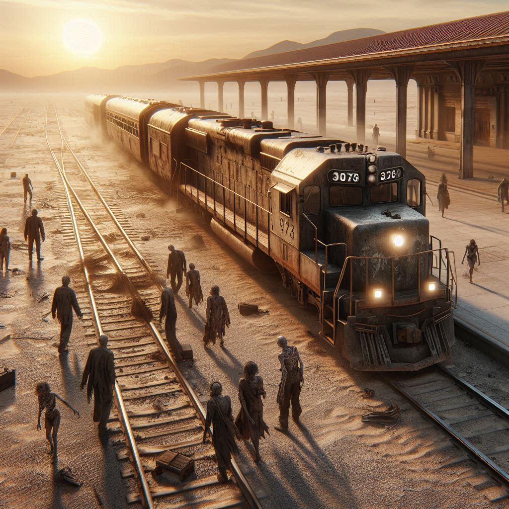 Cover art for The Last Train, a nsfw scenario on AI Dungeon