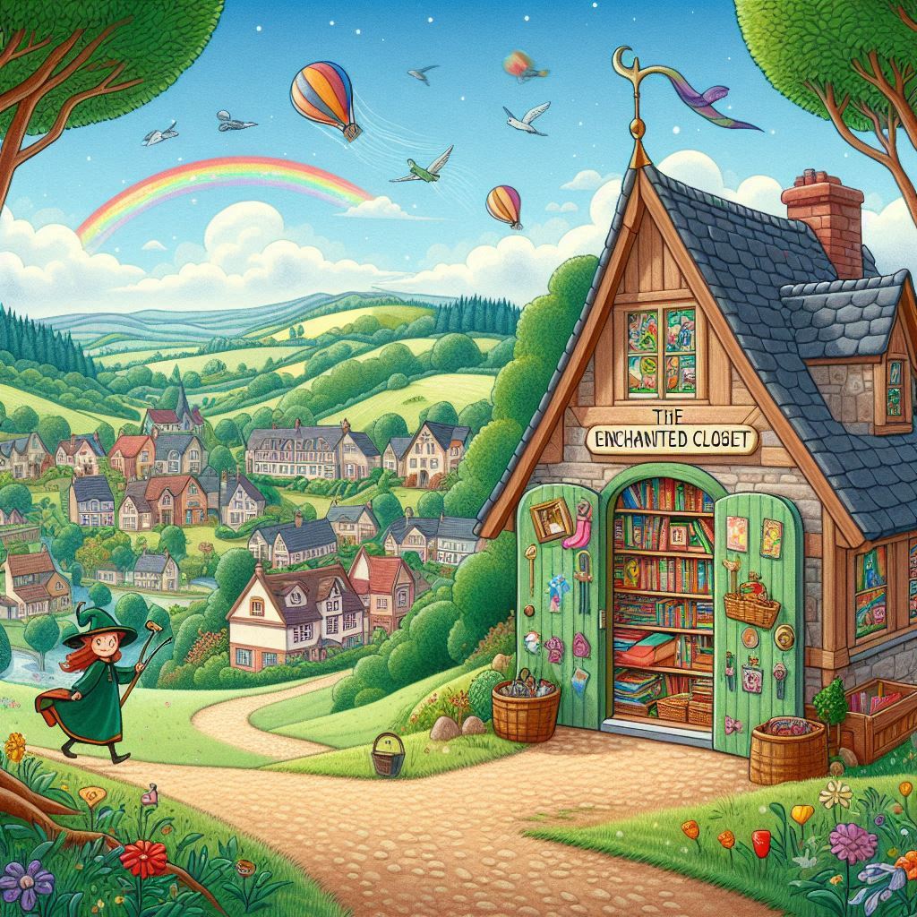 Cover art for The Enchanted Closet on AI Dungeon
