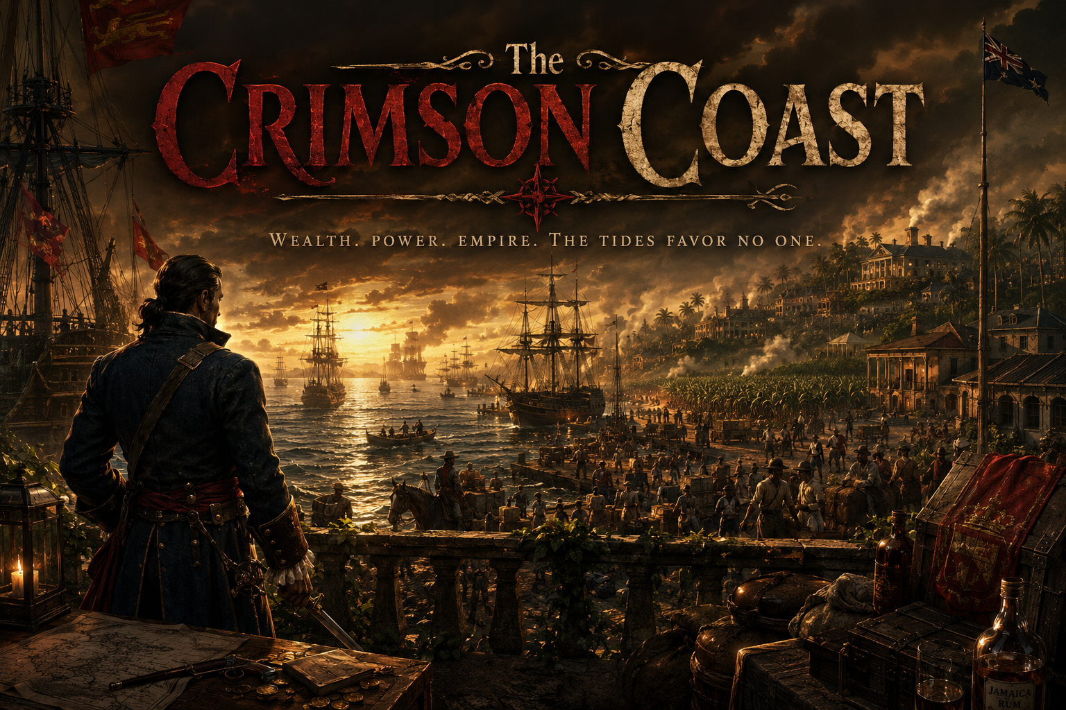 Cover art for The Crimson Coast (Inner Self Mod), a mature scenario on AI Dungeon
