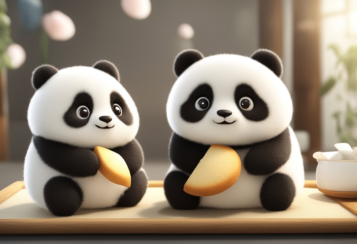 Cover art for The Pandamonium Fortune Cookie, a panda scenario on AI Dungeon