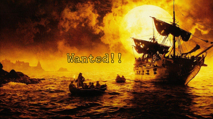 Cover art for Wanted!!, a pirates scenario on AI Dungeon