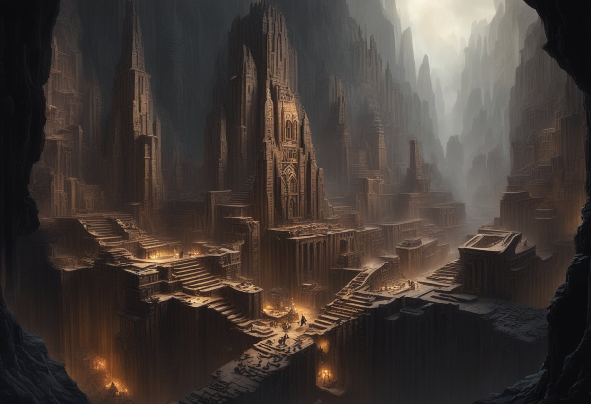 Cover art for Khazadûn, a dwarf scenario on AI Dungeon