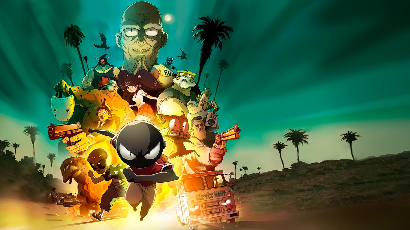 Cover art for The Mutafukaz world, an aliens scenario on AI Dungeon