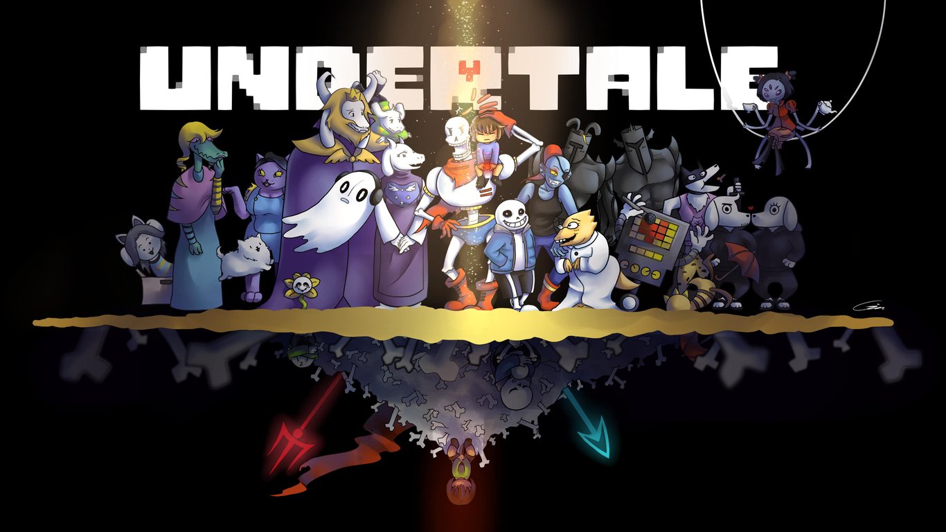 Cover art for Undertale (Multiverse) UPDATE , an adventure scenario on AI Dungeon