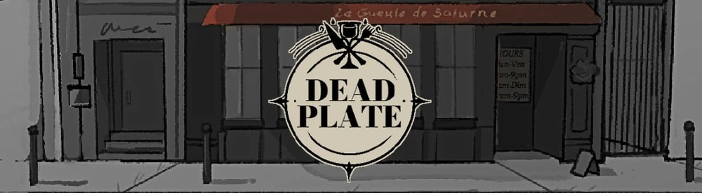Cover art for Dead Plate , a horror scenario on AI Dungeon
