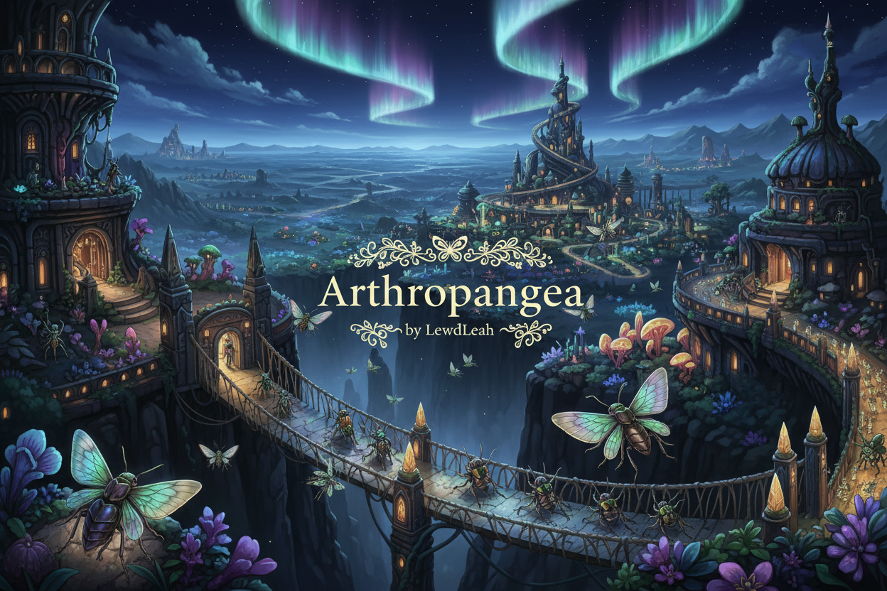 Cover art for Arthropangea š¦, a fantasy scenario on AI Dungeon