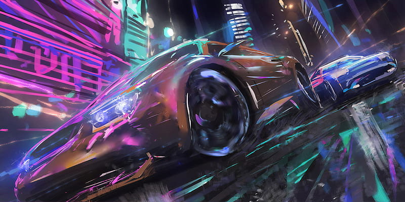 Cover art for The Smell Of Rubber, a racing scenario on AI Dungeon