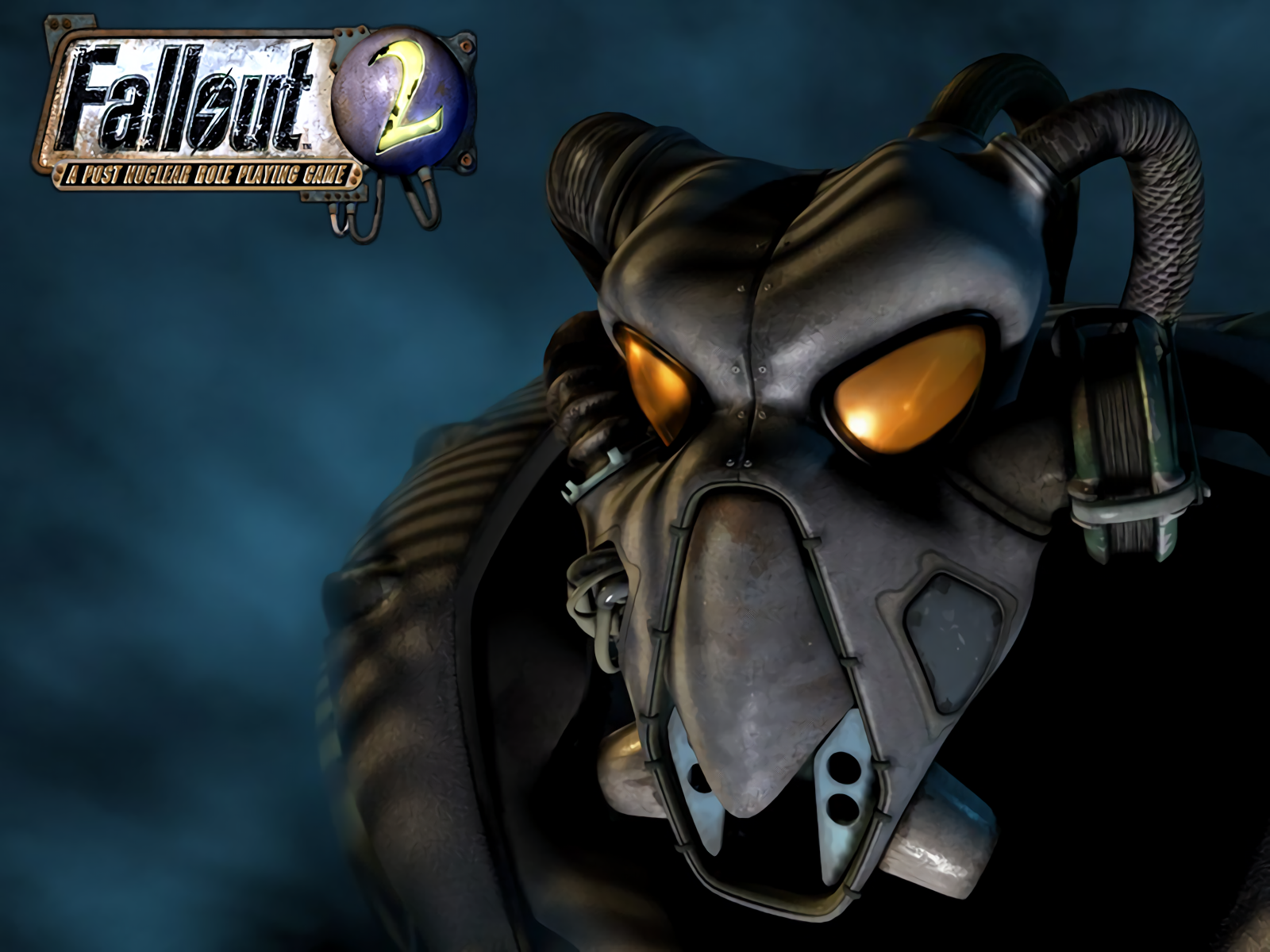 Cover art for Fallout 2, a post apocalyptic scenario on AI Dungeon