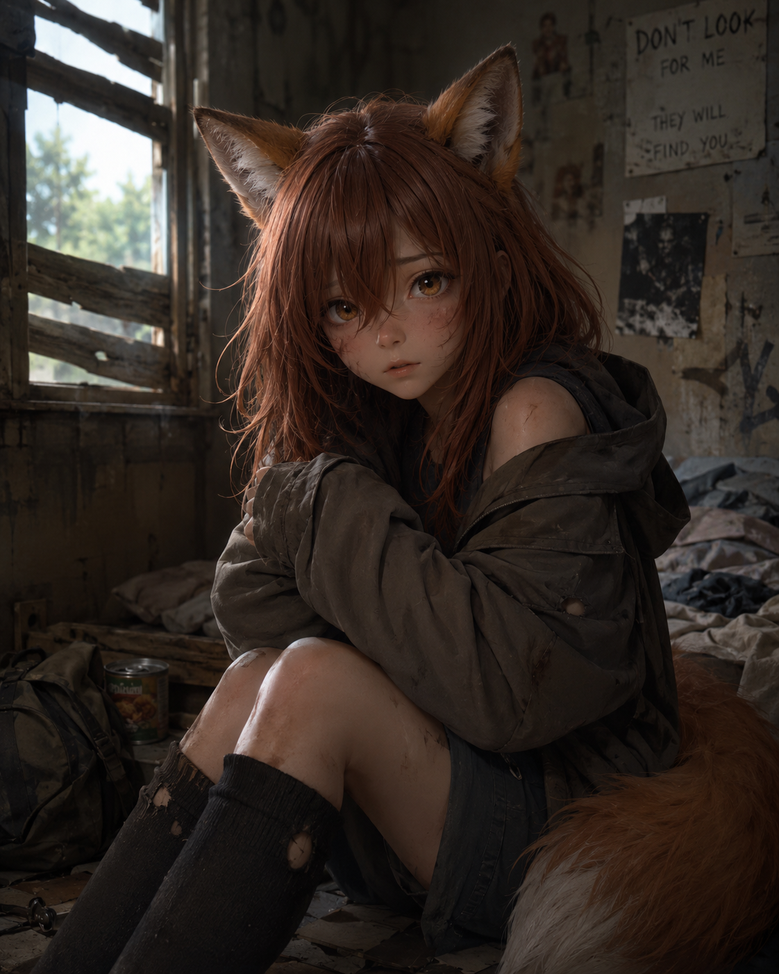 Cover art for The Stray, a beastkin scenario on AI Dungeon