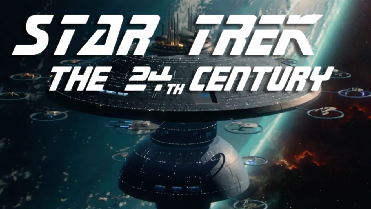 Cover art for Star Trek: The 24th Century, a sci fi scenario on AI Dungeon