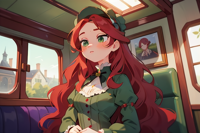 Cover art for The Lady and the Locomotive, a noble scenario on AI Dungeon