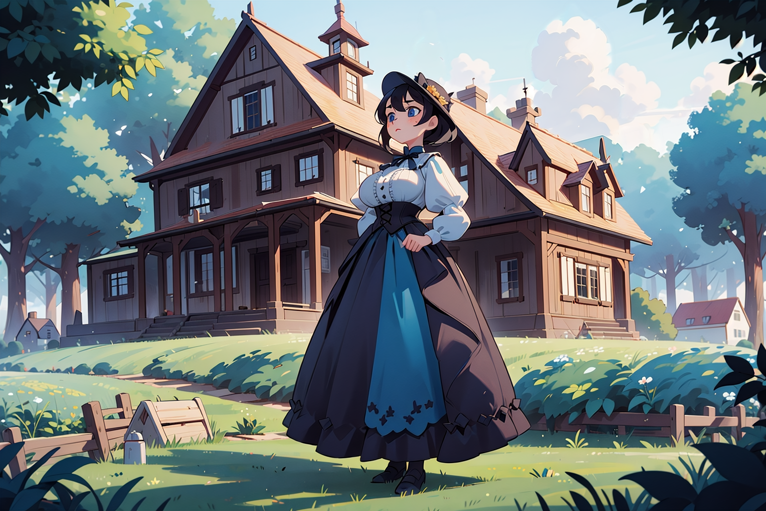 Cover art for Mistbound Manor, a mist scenario on AI Dungeon