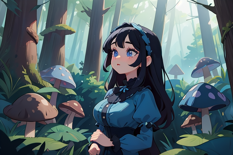 Cover art for Snatched by a Fey, a noble scenario on AI Dungeon