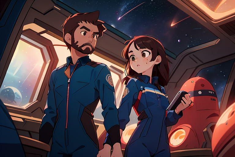 Cover art for Colony Danger, a space scenario on AI Dungeon