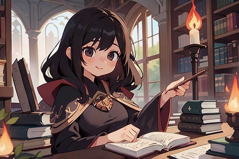 Cover art for The Mage's Eye, a magic scenario on AI Dungeon