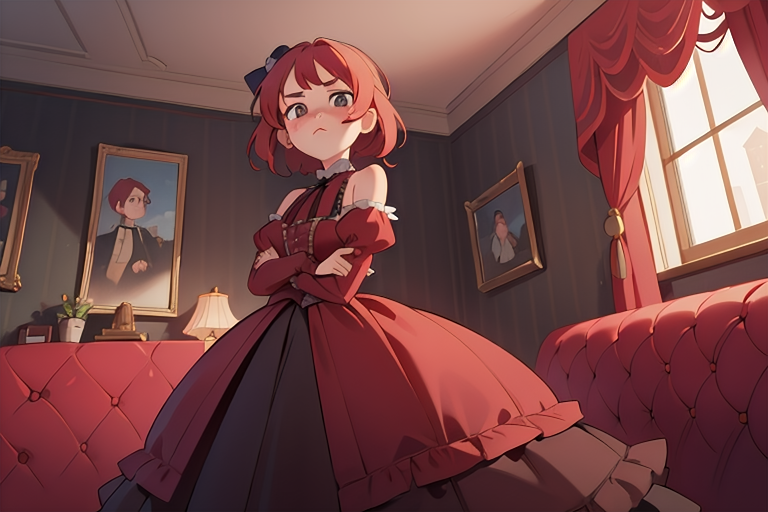 Cover art for The Spoiled Child, a victorian adventure on AI Dungeon