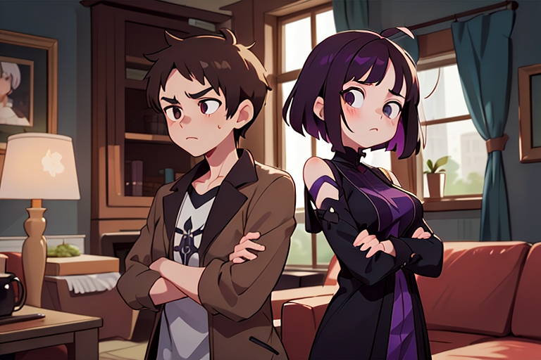 Cover art for New Family, a step family scenario on AI Dungeon