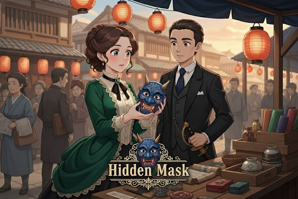 Cover art for Hidden Mask, a soldela scenario on AI Dungeon