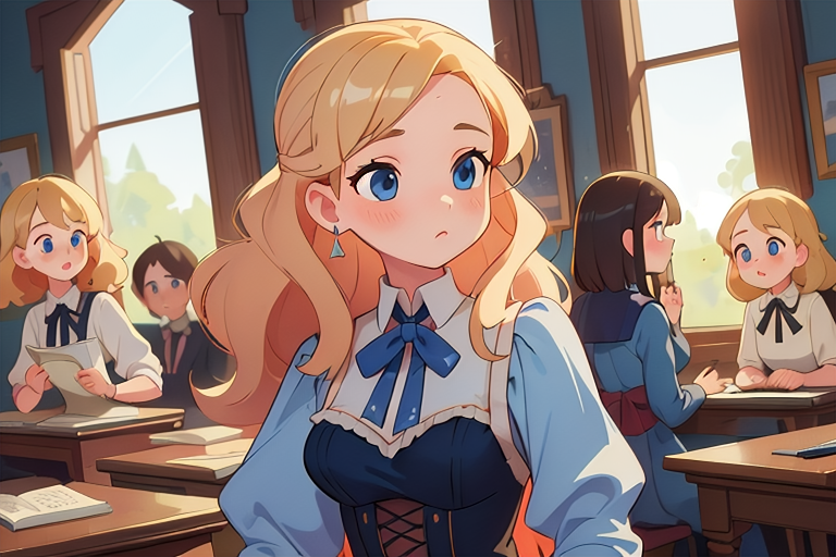Cover art for Sunrise Academy on AI Dungeon