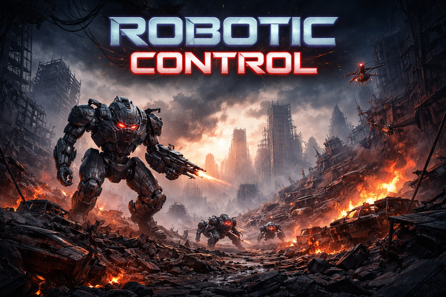 Cover art for Robotic Control, a rogue ai scenario on AI Dungeon