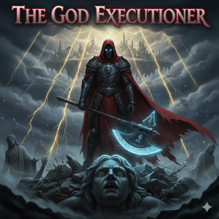 Cover art for The God Executioner, a gods scenario on AI Dungeon