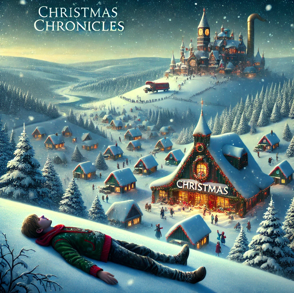 Cover art for Christmas Chronicles, a christmas scenario on AI Dungeon