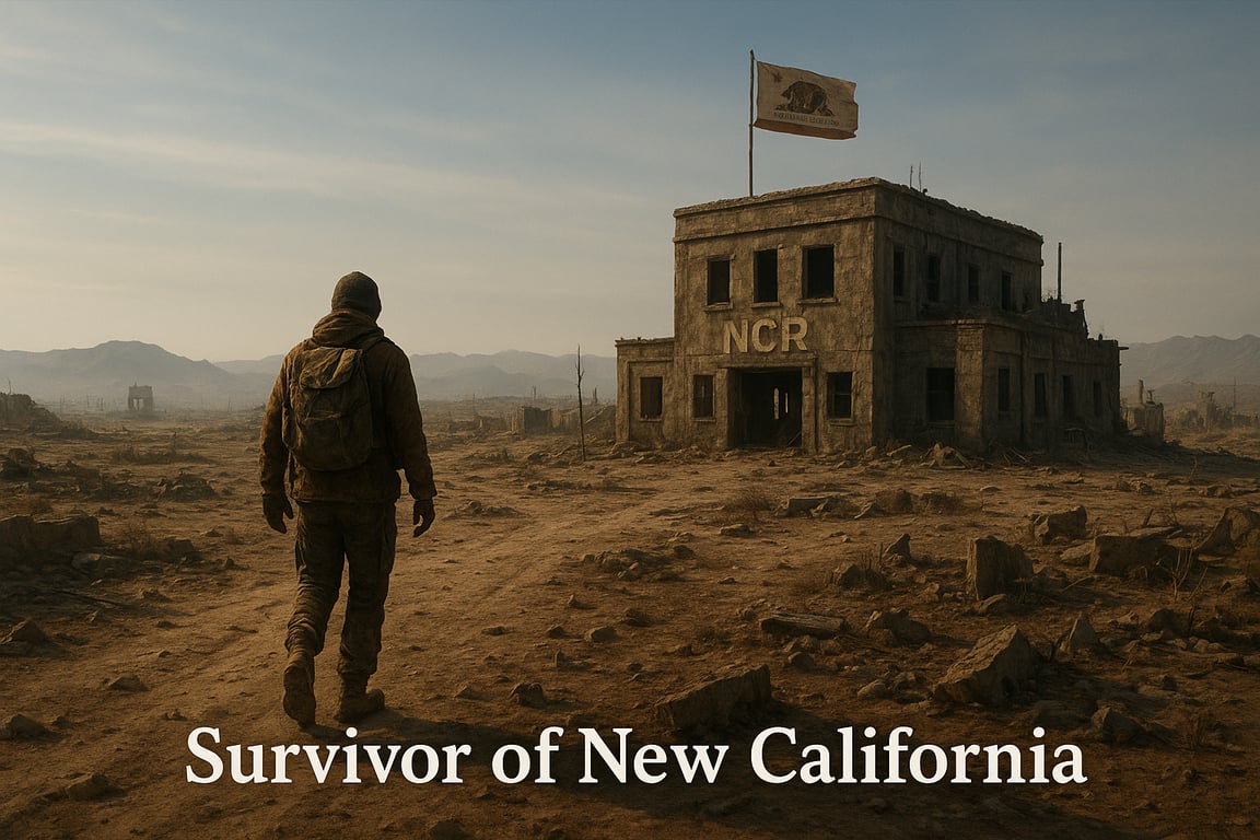 Cover art for Survivor of New California - Fallout 1 & 2, a fallout scenario on AI Dungeon