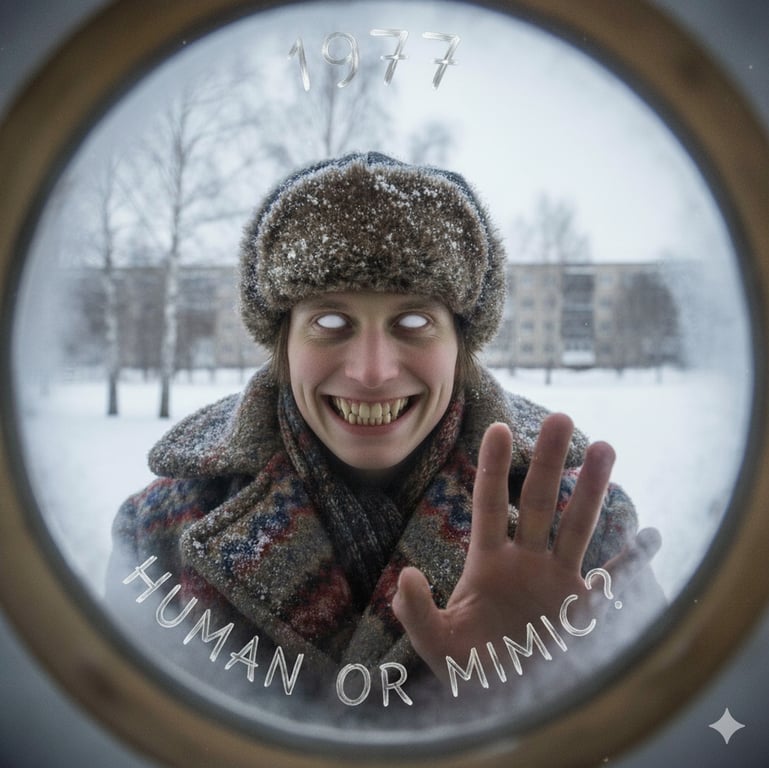 Cover art for Human or Mimic?, a survival scenario on AI Dungeon