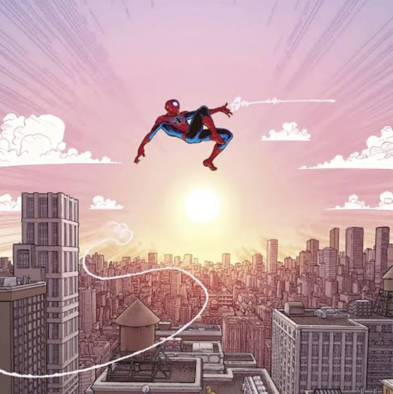 Cover art for Ultimate Superhero World, a marvel scenario on AI Dungeon