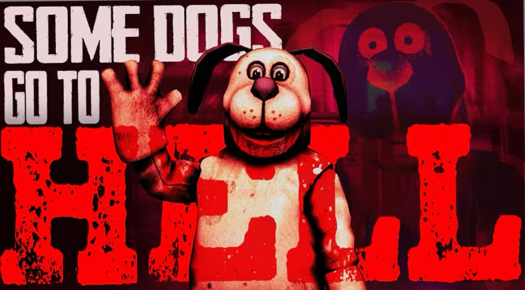 Cover art for Some Dogs Go to Hell, a psychological horror scenario on AI Dungeon