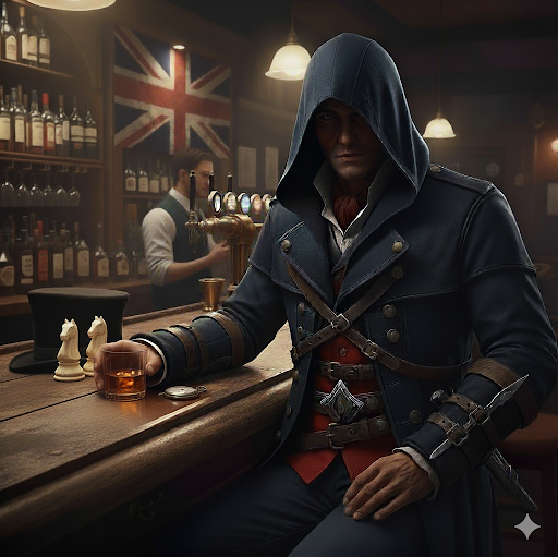 Cover art for The Assassins: British Cells, an assassins scenario on AI Dungeon