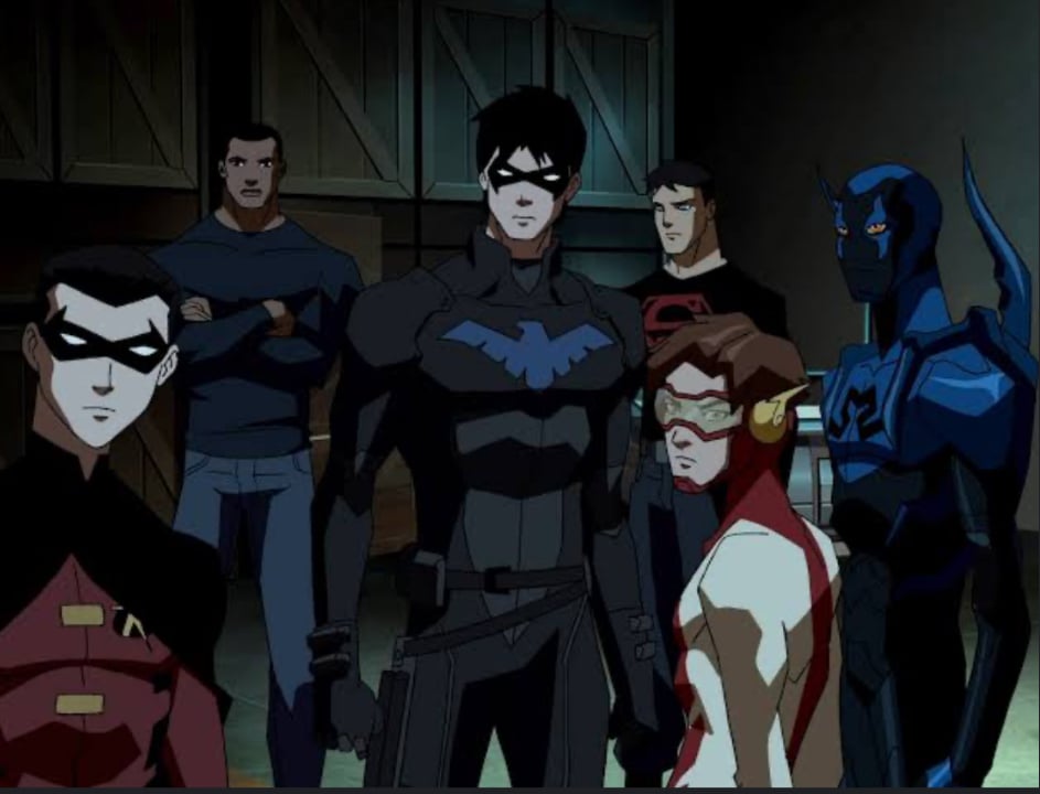 Cover art for Young Justice, a young justice scenario on AI Dungeon