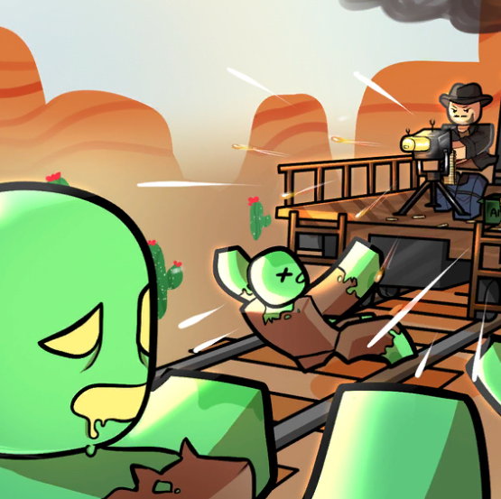Cover art for Dead Rails, a zombies scenario on AI Dungeon