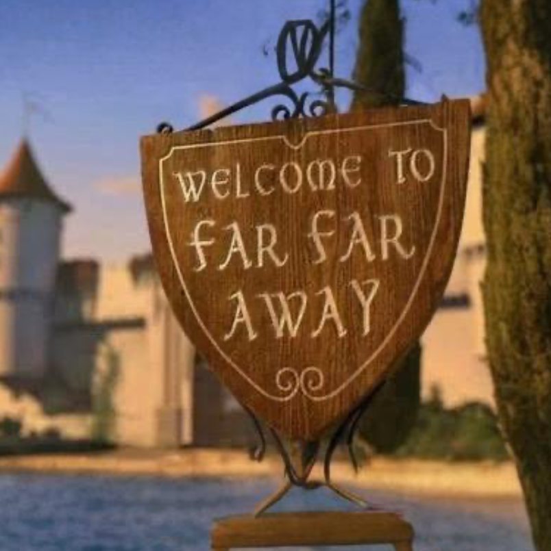 Cover art for Far Far Away (Shrek), a shrek scenario on AI Dungeon