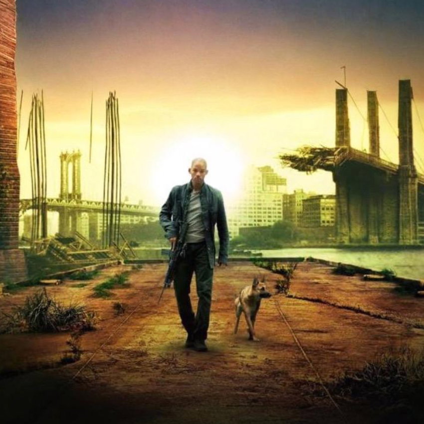 Cover art for I Am Legend, a survival scenario on AI Dungeon