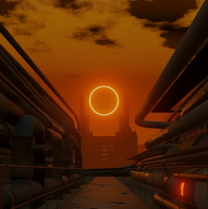 Cover art for Solarpunk AU RPG, a solarpunk scenario on AI Dungeon