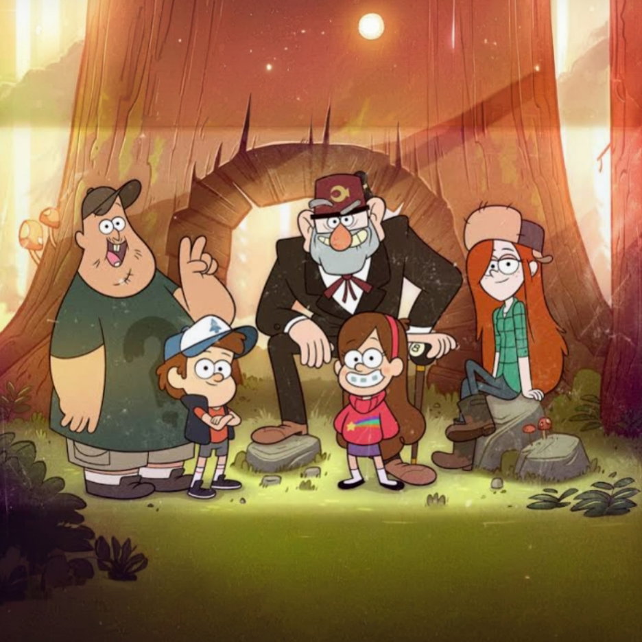Cover art for Gravity falls, a gravity falls scenario on AI Dungeon