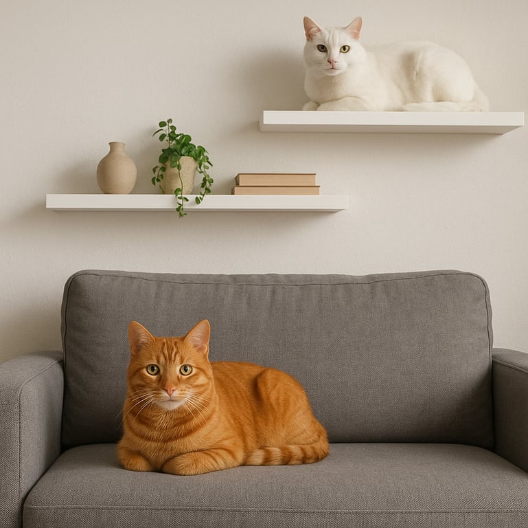 Cover art for House Cats, a cats scenario on AI Dungeon