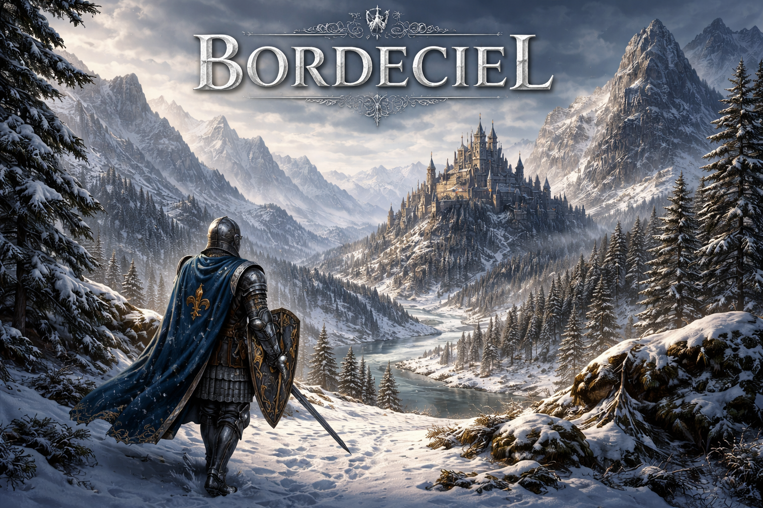 Cover art for Bordeciel, a magic scenario on AI Dungeon