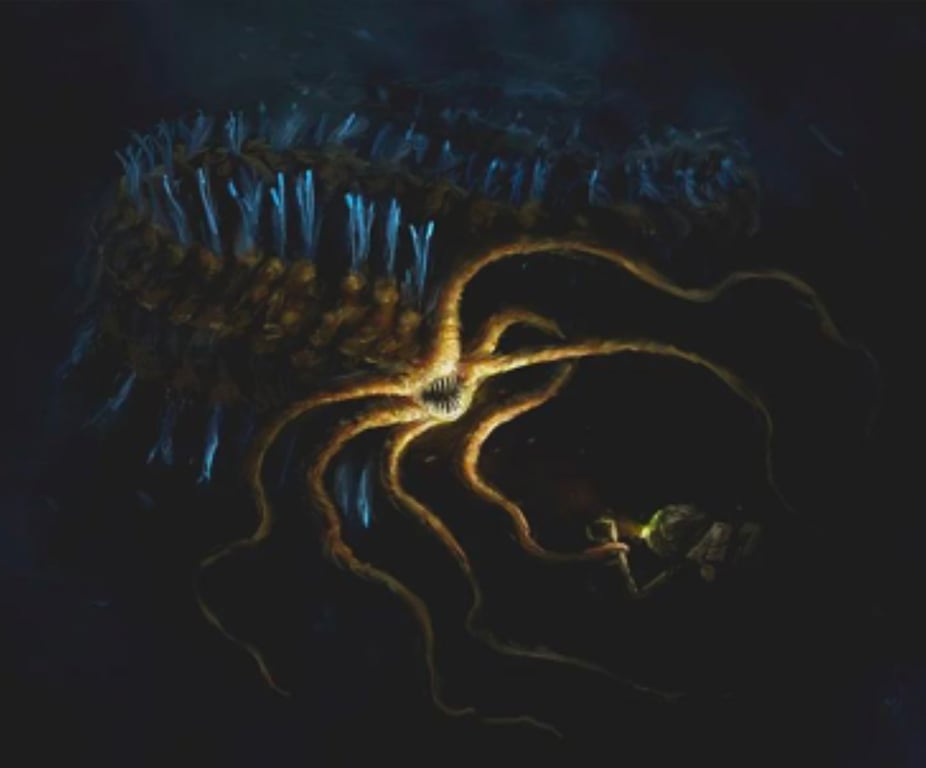 Cover art for DEEP VOID, a survival scenario on AI Dungeon