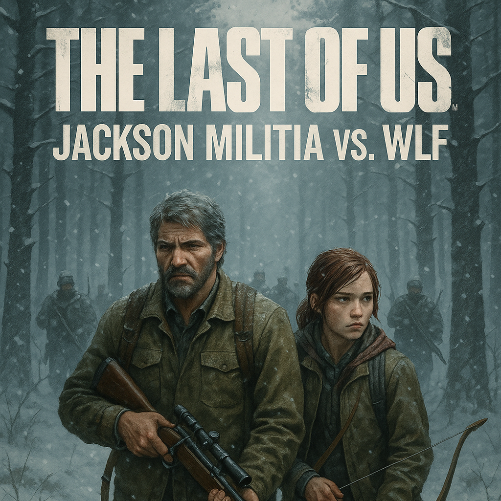 Cover art for The Last Of Us: Jackson VS WLF, a the last of us scenario on AI Dungeon