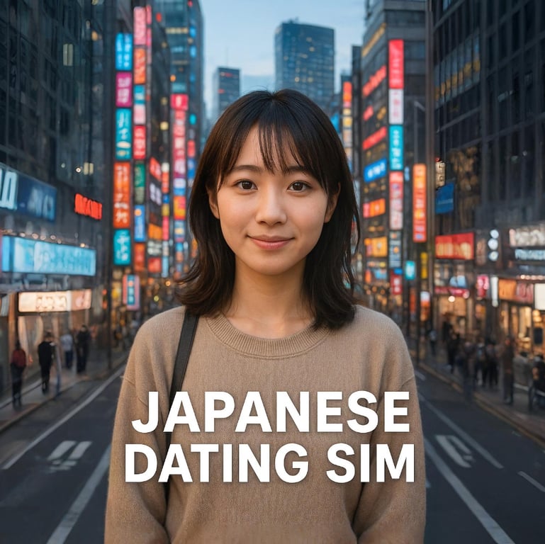 Cover art for Japanese Dating Sim, a japan scenario on AI Dungeon