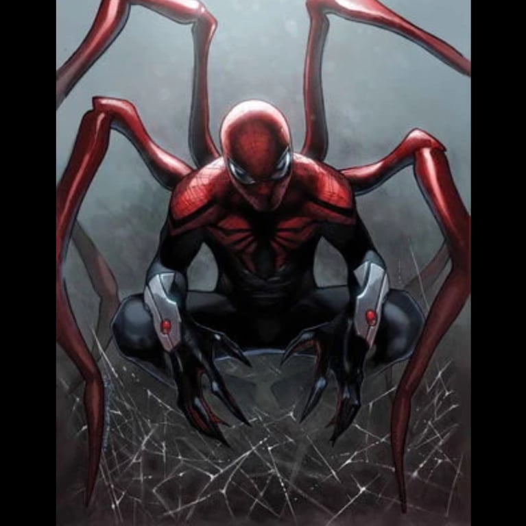 Cover art for The New and Superior Spider-Man, a superior spider man scenario on AI Dungeon