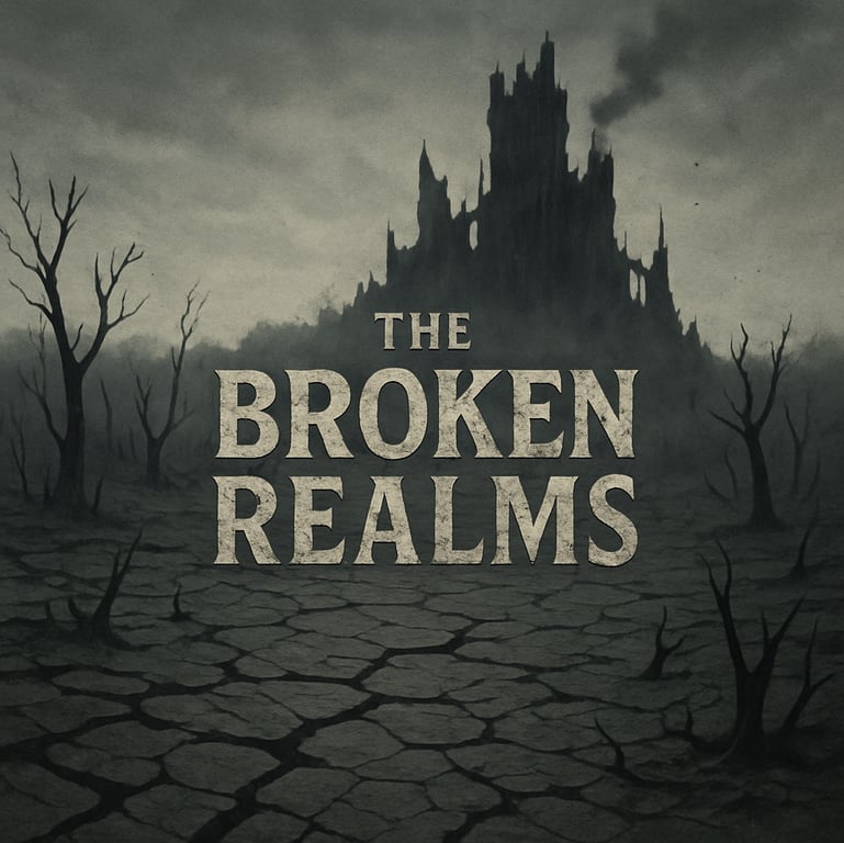 Cover art for The Broken Realms, a fantasy scenario on AI Dungeon