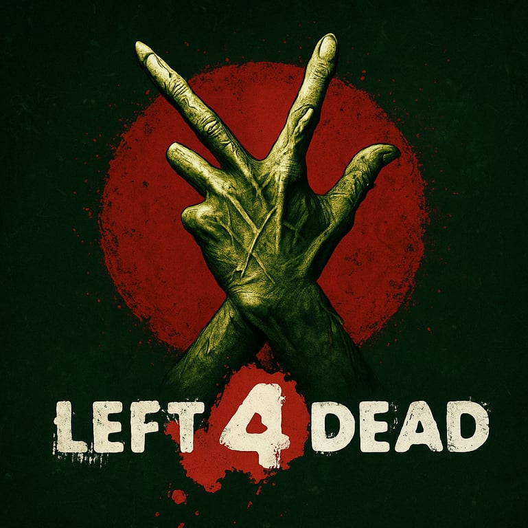 Cover art for Left 4 Dead X, a left 4 dead scenario on AI Dungeon